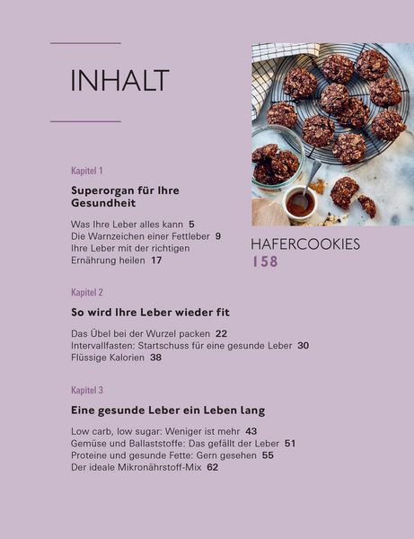 Produktbild: Die richtige Ern&auml;hrung bei Fettleber