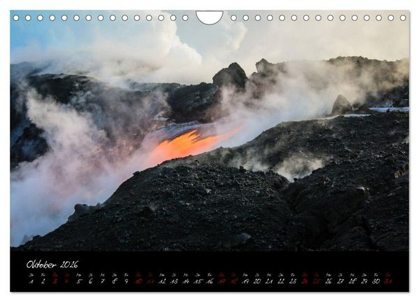 Produktbild: Kilauea Volcano Hawaii - Auf den Spuren von Feuerg&ouml;ttin Pele (Wandkalender 2026 DIN A4 quer), CALVENDO Monatskalender