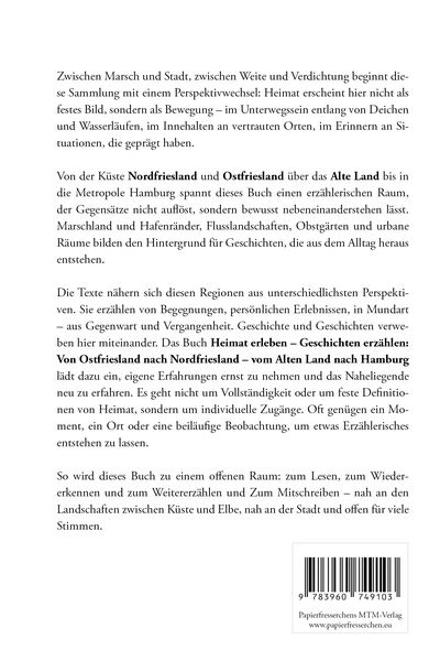 Produktbild: Heimat erleben - Geschichten erz&auml;hlen: Von Ostfriesland nach Nordfriesland &ndash; vom Alten Land nach Hamburg
