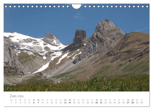 Produktbild: Traumlandschaften Spaniens - Pyren&auml;en 2026 (Wandkalender 2026 DIN A4 quer), CALVENDO Monatskalender