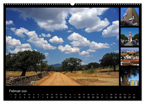 Produktbild: Via de la Plata - auf dem Jakobsweg von Sevilla nach Santiago (Wandkalender 2026 DIN A2 quer), CALVENDO Monatskalender