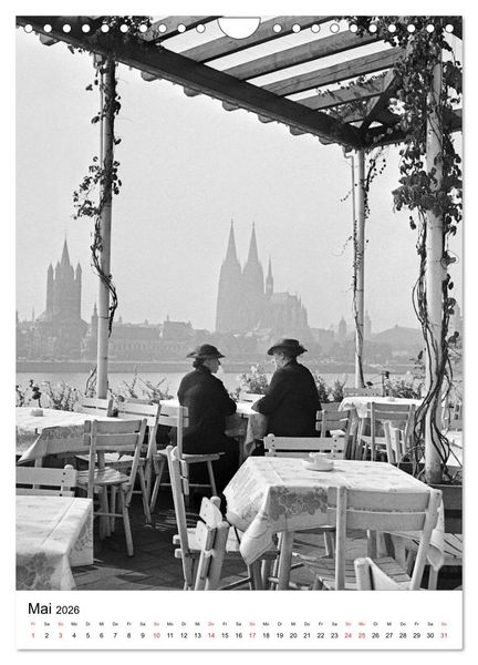 Produktbild: Zeitreise K&ouml;ln 1930er Jahre. Fotograf: Karl Heinrich L&auml;mmel (Wandkalender 2026 DIN A4 hoch), CALVENDO Monatskalender