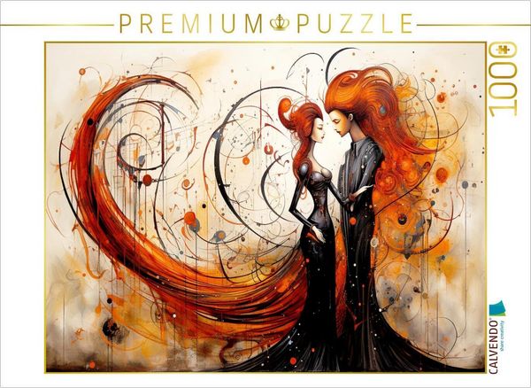 Produktbild: CALVENDO Puzzle Ein Motiv aus dem Kalender Bunte abstrakte Welt | 1000 Teile Lege-Gr&ouml;&szlig;e 64x48cm Foto-Puzzle f&uuml;r gl&uuml;ckliche Stunden