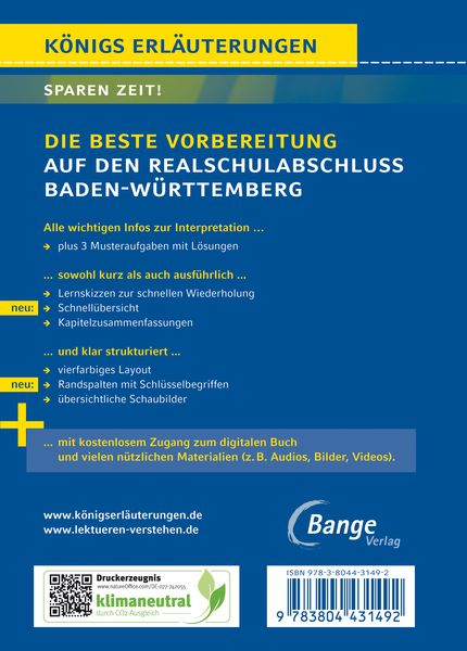 Produktbild: Nach vorn, nach S&uuml;den von Sarah J&auml;ger - Textanalyse und Interpretation