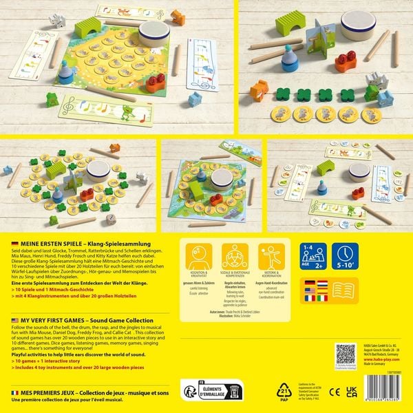 Produktbild: Meine ersten Spiele Klang-Spielesammlung