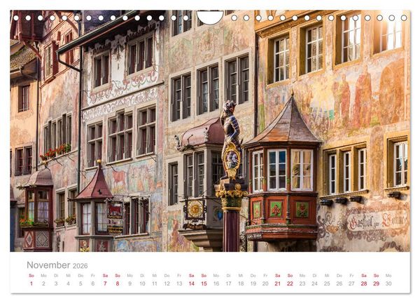 Produktbild: BODENSEE Drei L&auml;nder - ein See (Wandkalender 2026 DIN A4 quer), CALVENDO Monatskalender