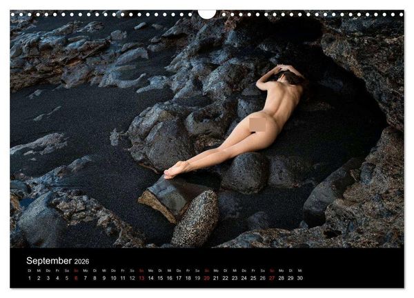 Produktbild: Landschaftsaktbilder Ibiza und Lanzarote (Wandkalender 2026 DIN A3 quer), CALVENDO Monatskalender