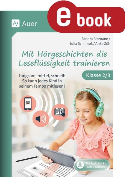 Produktbild: Mit H&ouml;rgeschichten die Lesefl&uuml;ssigkeit trainieren