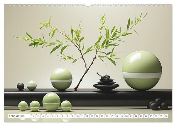 Produktbild: Einklang und Harmonie (Wandkalender 2026 DIN A2 quer), CALVENDO Monatskalender
