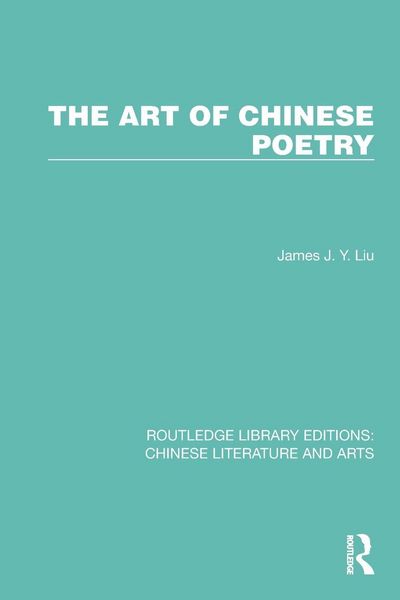 Produktbild: The Art of Chinese Poetry