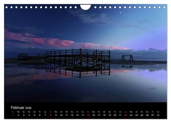 Produktbild: St. Peter-Ording (Wandkalender 2026 DIN A4 quer), CALVENDO Monatskalender