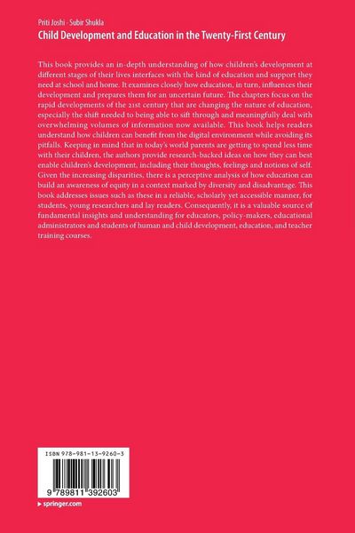 Produktbild: Child Development and Education in the Twenty-First Century