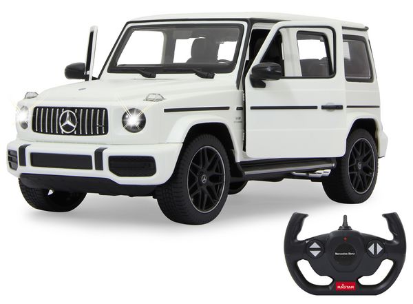 Produktbild: Jamara Mercedes-Benz AMG G63 1:14 wei&szlig; 2,4GHz B
