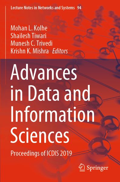 Produktbild: Advances in Data and Information Sciences