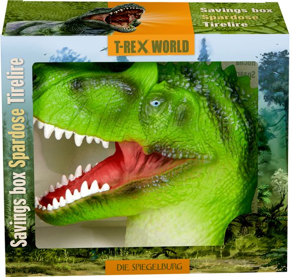 Produktbild: Spardose T-Rex-Kopf - T-Rex World