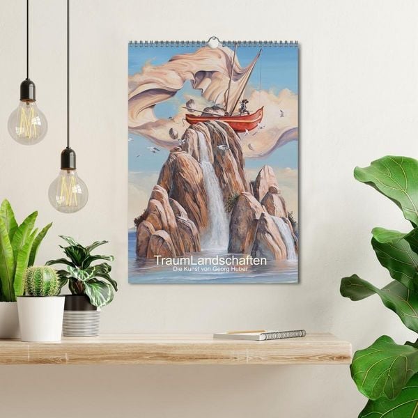 Produktbild: TraumLandschaften (Wandkalender 2027 DIN A3 hoch), CALVENDO Monatskalender