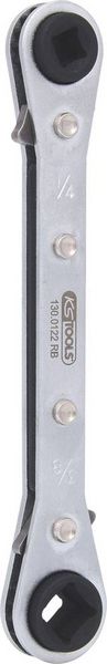 Produktbild: KS Tools 4 in 1 K&auml;lte-Klima-Ratschenschl&uuml;ssel, umschaltbar 130.0122