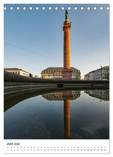 Produktbild: Darmstadt erleben! (Tischkalender 2026 DIN A5 hoch), CALVENDO Monatskalender