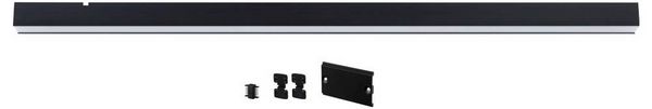 Produktbild: Paulmann 98168 Linion LED-Deckenleuchte LED 17W Schwarz