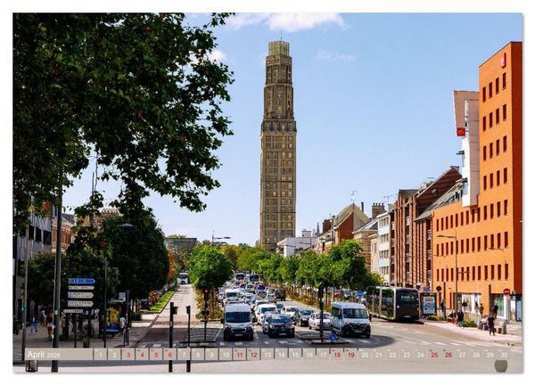 Produktbild: Amiens. Die leise Sch&ouml;nheit Nordfrankreichs (Wandkalender 2026 DIN A3 quer), CALVENDO Monatskalender