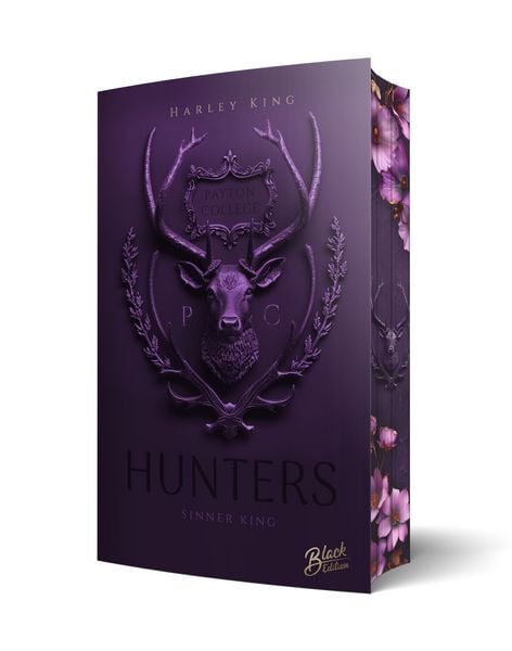 Hunters: Sinner King | Aufwendig gestaltete Ausgabe mit Farbschnitt – das integrierte Page Overlay ist limitiert nur in der ersten Auflage enthalten,