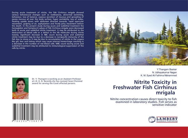 Produktbild: Nitrite Toxicity in Freshwater Fish Cirrhinus mrigala
