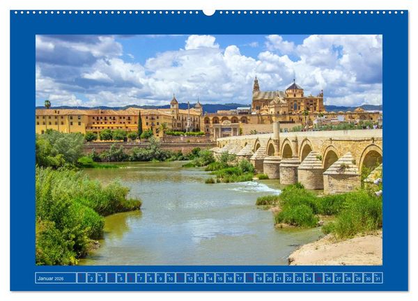 Produktbild: Ein Herz f&uuml;r C&oacute;rdoba (hochwertiger Premium Wandkalender 2026 DIN A2 quer), Kunstdruck in Hochglanz