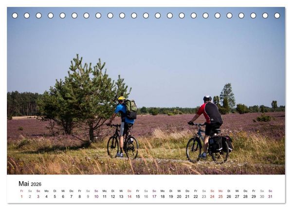 Produktbild: L&uuml;neburger Heide (Tischkalender 2026 DIN A5 quer), CALVENDO Monatskalender