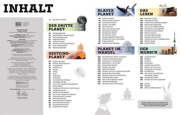 Produktbild: Unsere Welt in Zahlen. Erde