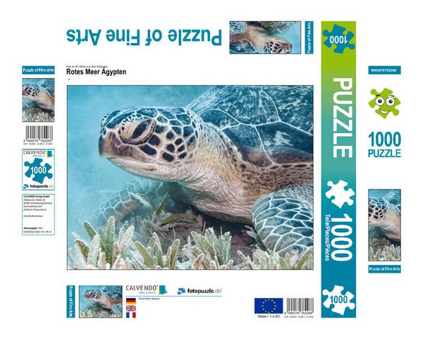 Produktbild: CALVENDO Puzzle Rotes Meer &Auml;gypten | 1000 Teile Lege-Gr&ouml;&szlig;e 64x48cm Foto-Puzzle f&uuml;r gl&uuml;ckliche Stunden