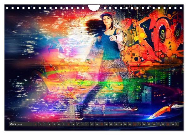 Produktbild: Break Dance (Wandkalender 2026 DIN A4 quer), CALVENDO Monatskalender