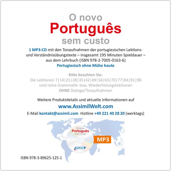 Produktbild: ASSiMiL Portugiesisch ohne M&uuml;he heute - MP3-CD