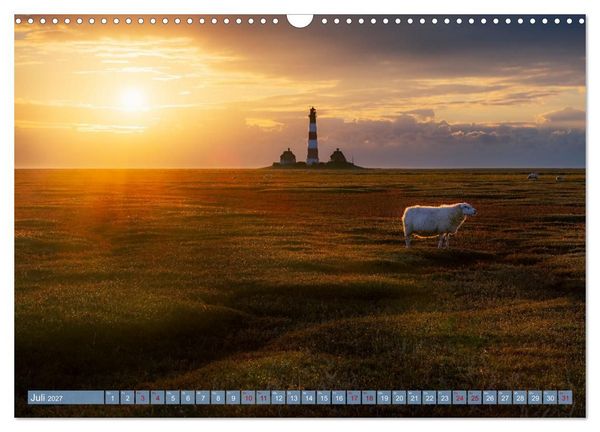 Produktbild: Stimmungsvolle K&uuml;stenmomente (Wandkalender 2027 DIN A3 quer), CALVENDO Monatskalender