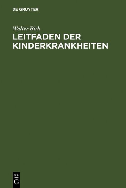 Produktbild: Kinderkrankheiten