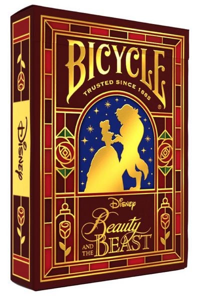 Produktbild: Bicycle Disney - Beauty and the Beast (Die Sch&ouml;ne und das Biest) 54 Karten