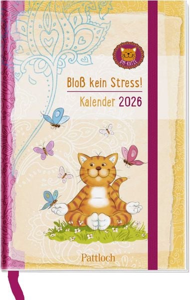 Produktbild: Taschenkalender 2026: Om-Katze: Bloß kein Stress!