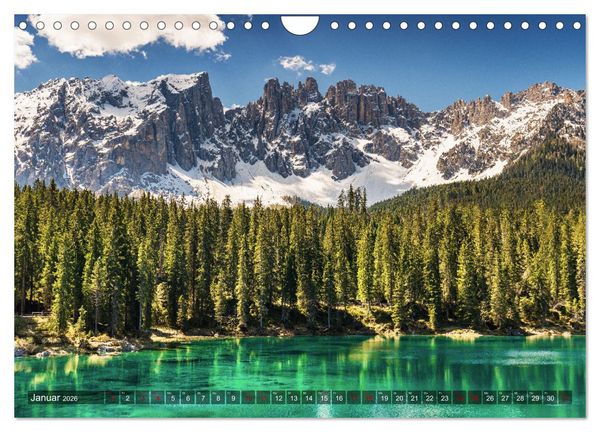 Produktbild: Bella Italia - Berge und Meer (Wandkalender 2026 DIN A4 quer), CALVENDO Monatskalender