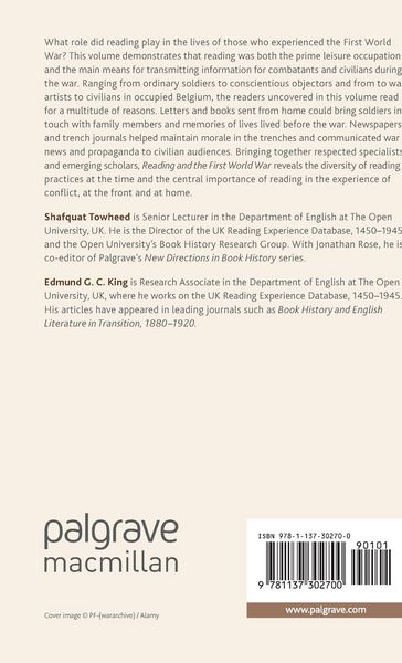 Produktbild: Reading and the First World War