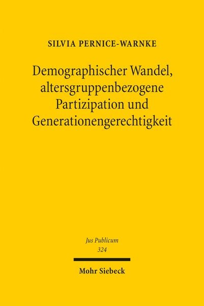 Produktbild: Pernice-Warnke, S: Demographischer Wandel, altersgruppenbezo