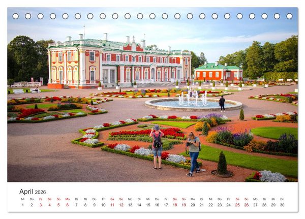 Produktbild: Tallinn - Eine Reise in die Hauptstadt Estlands. (Tischkalender 2026 DIN A5 quer), CALVENDO Monatskalender