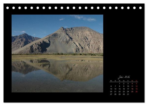 Produktbild: Ladakh, Berge und Spruchweisheiten (Tischkalender 2026 DIN A5 quer), CALVENDO Monatskalender