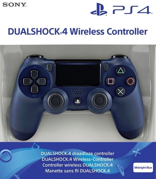 Produktbild: PS4 - Dualshock 4 Wireless-Controller (Midnight Blue)