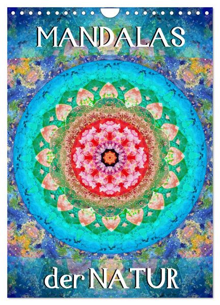 Produktbild: MANDALAS der Natur (Wandkalender 2026 DIN A4 hoch), CALVENDO Monatskalender