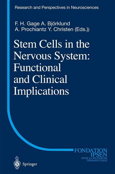 Produktbild: Stem Cells in the Nervous System: Functional and Clinical Implications