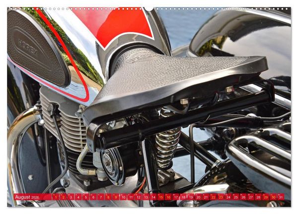 Produktbild: Horex Regina 3 mit Steib Seitenwagen S 501 (Wandkalender 2026 DIN A2 quer), CALVENDO Monatskalender