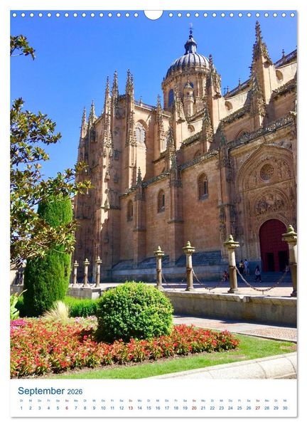 Produktbild: Salamanca. Die goldene Stadt am Tormes (Wandkalender 2026 DIN A3 hoch), CALVENDO Monatskalender