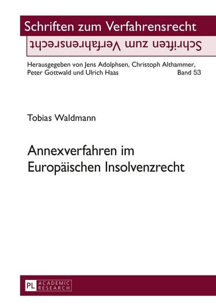 Produktbild: Annexverfahren im Europ&auml;ischen Insolvenzrecht