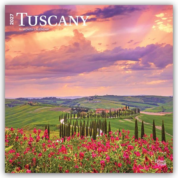 Produktbild: Tuscany &ndash; Toskana 2027 &ndash; 16-Monatskalender