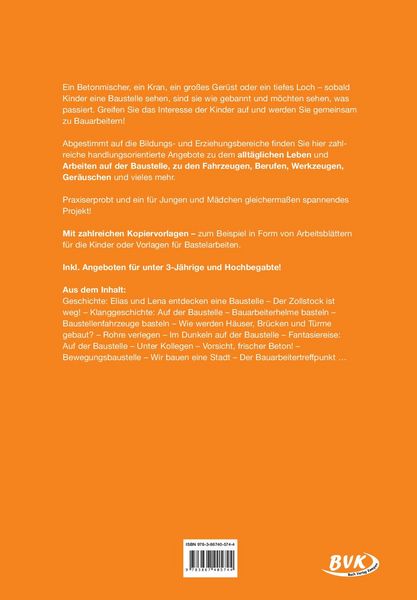 Produktbild: Kita aktiv Projektmappe Auf der Baustelle