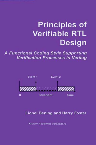 Produktbild: Principles of Verifiable RTL Design